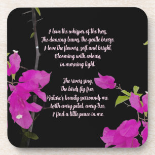 COLORFULL NATURE FLOWER GIFT DAUGHTER SISTER MOM COASTER