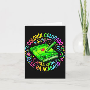 Colorin colorado este año se ha acabado spanish card