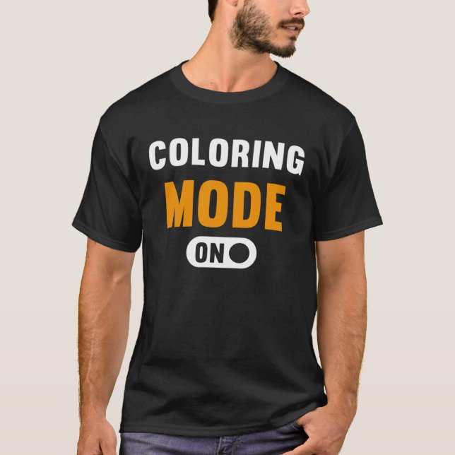 Coloring Mode on T-Shirt (Front)