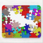 colorpuzzle mouse pad<br><div class="desc">puzzle piece mousepad</div>