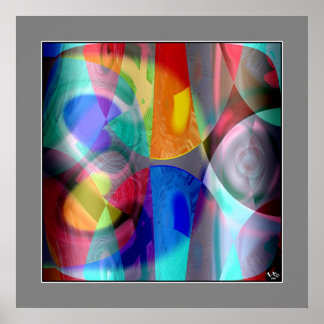 COLORS COLLIDE  #05B/502 POSTER