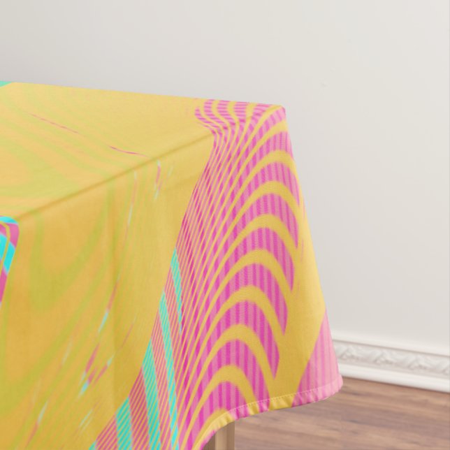 COLORS FLUO - Fractal Art - Tablecloth (In Situ)