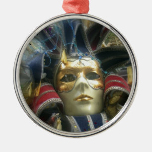Colors Masquerade Metal Ornament