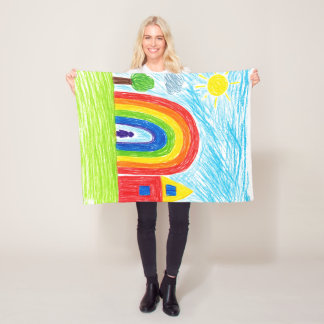 Colors of Joy Fleece Blanket