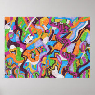 "Colorscape" 28x20 Poster