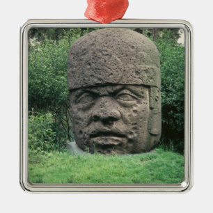 Colossal Head Metal Ornament