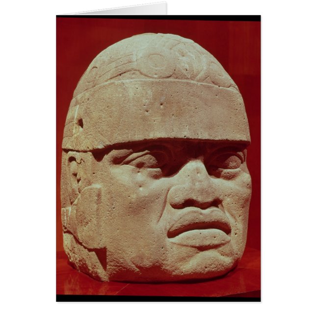 Colossal head, Olmec (Front)