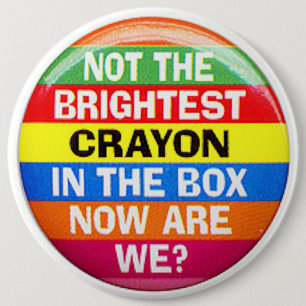 COLOSSAL Humourous, 6 inch Backpack Pins buttons