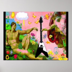COLOSSAL SIZED POSTER WALL ART 69.33" X 52"