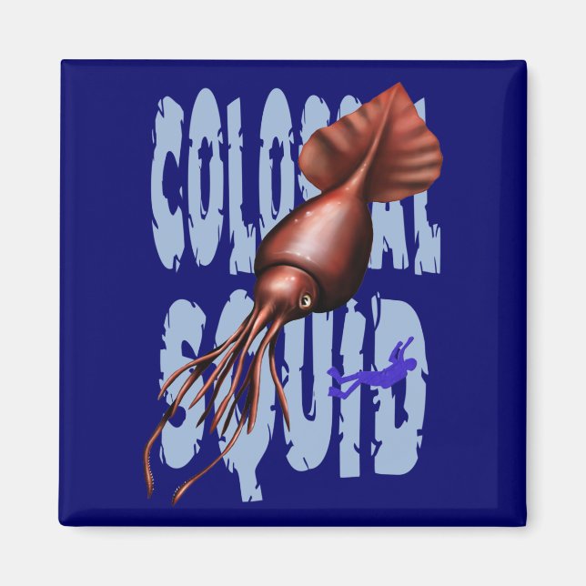 Colossal Squid Magnet (Front)