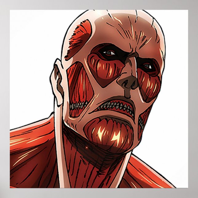 Colossal Titan  Attack On Titan Poster (Front)