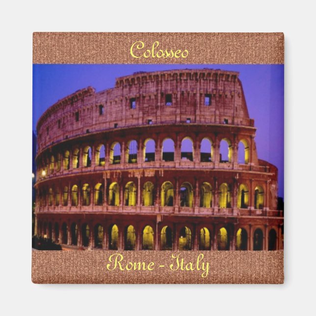 Colosseo (Rome) Magnet (Front)