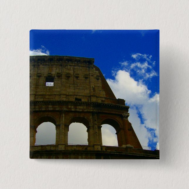 colosseum 15 cm square badge (Front)