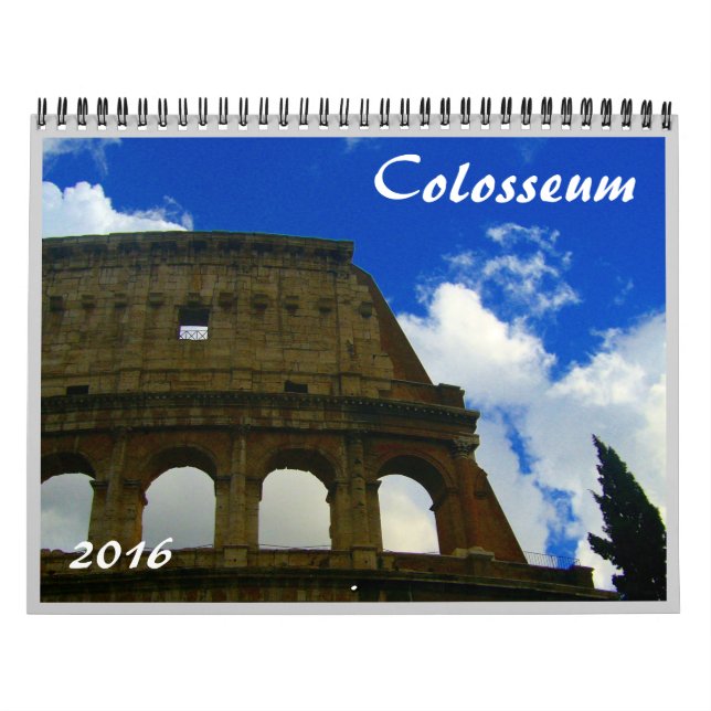 colosseum 2016 calendar (Cover)