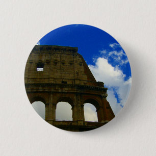 colosseum 6 cm round badge