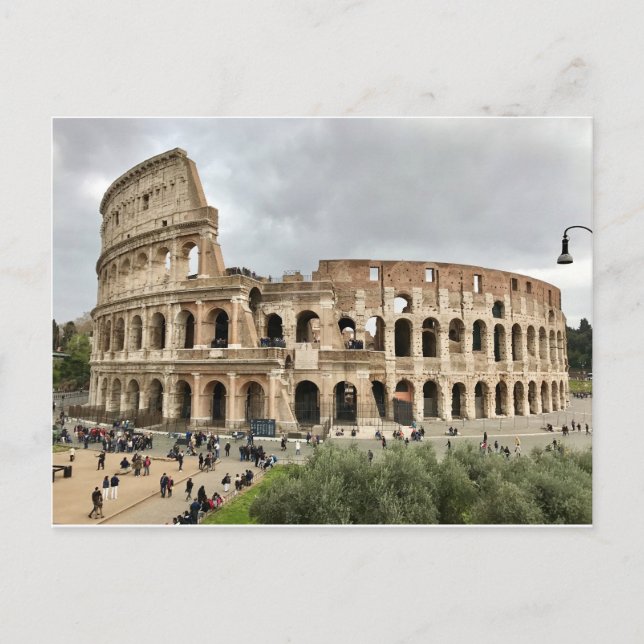 Colosseum Ancient Rome Postcard (Front)