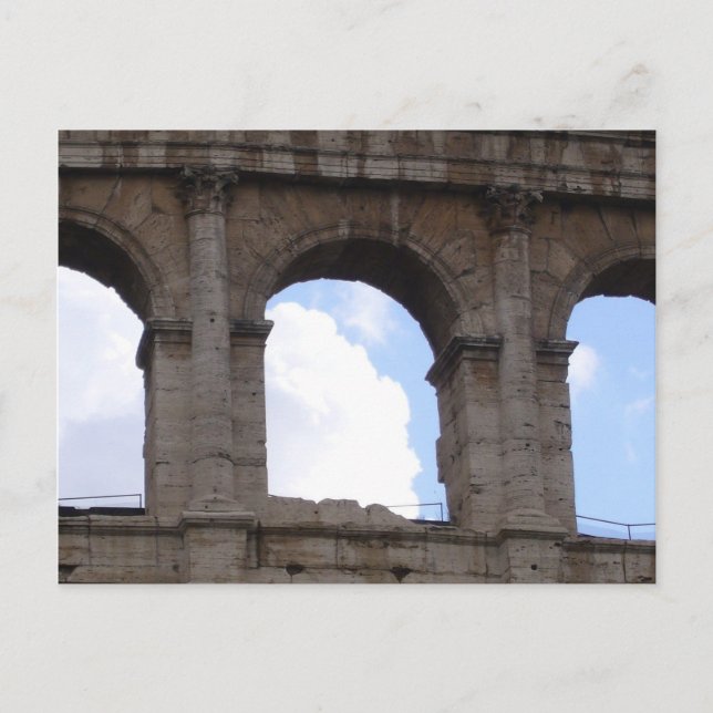 colosseum arches postcard (Front)