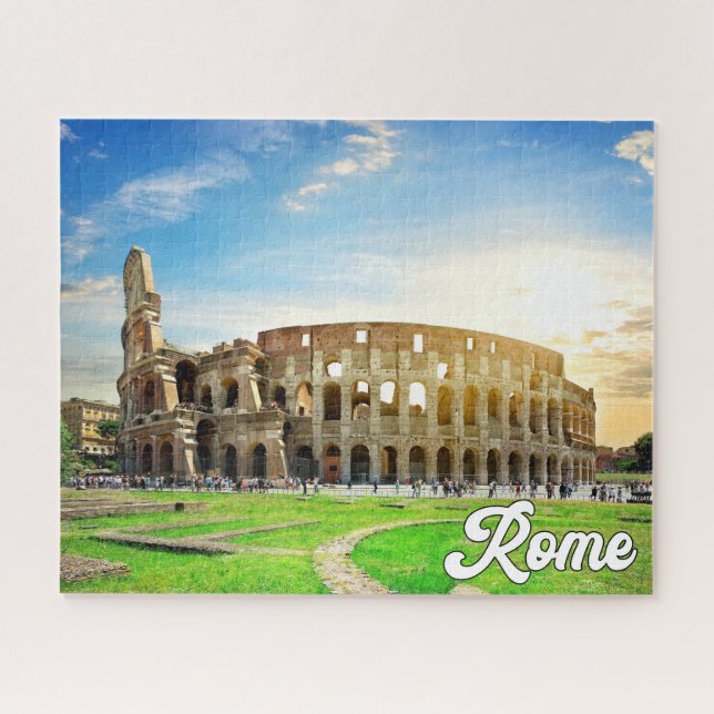 Colosseum In Rome, Italy Jigsaw Puzzle (Horizontal)
