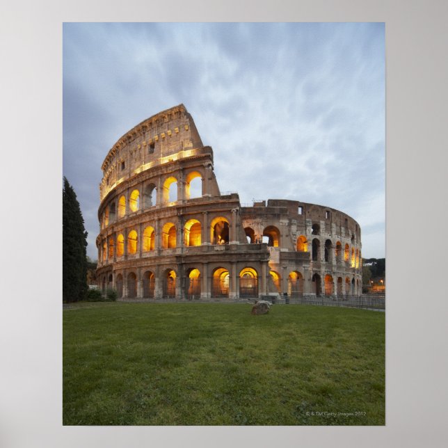 Colosseum in Rome, Italy Poster (Front)