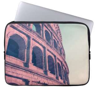 Colosseum in Rome. Monumental 3-tiered Roman Laptop Sleeve