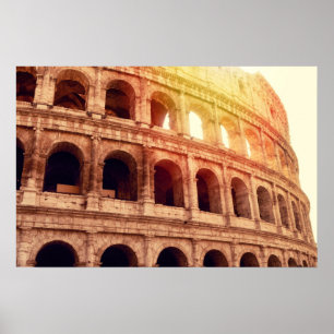 Colosseum in Rome Poster