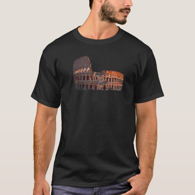 Colosseum in Rome Premium T-Shirt (Front)