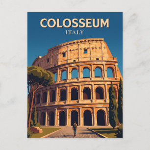 Colosseum Italy Postcard