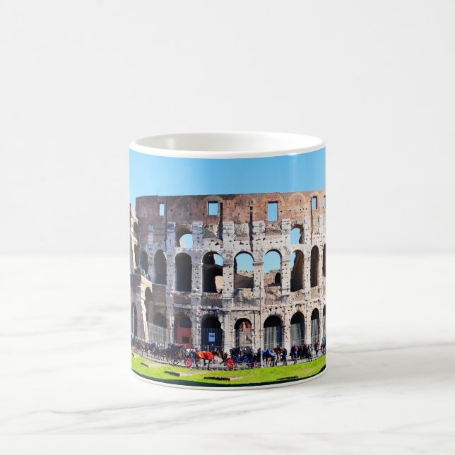 Colosseum Nature Scene Buildings Coffee Mug (Center)
