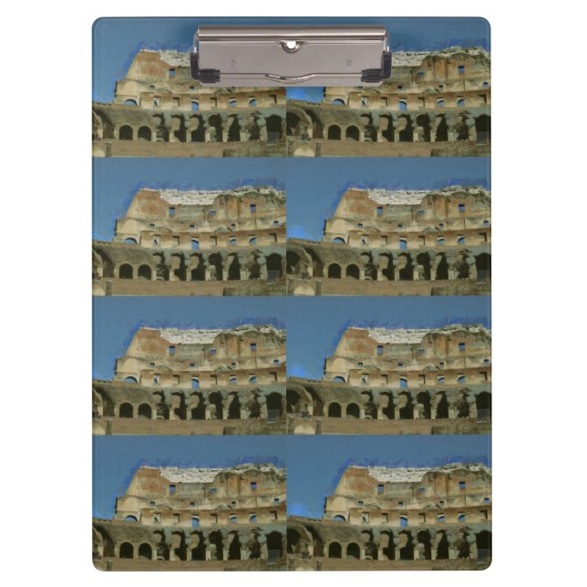 Colosseum painting, Rome Clipboard (Front)