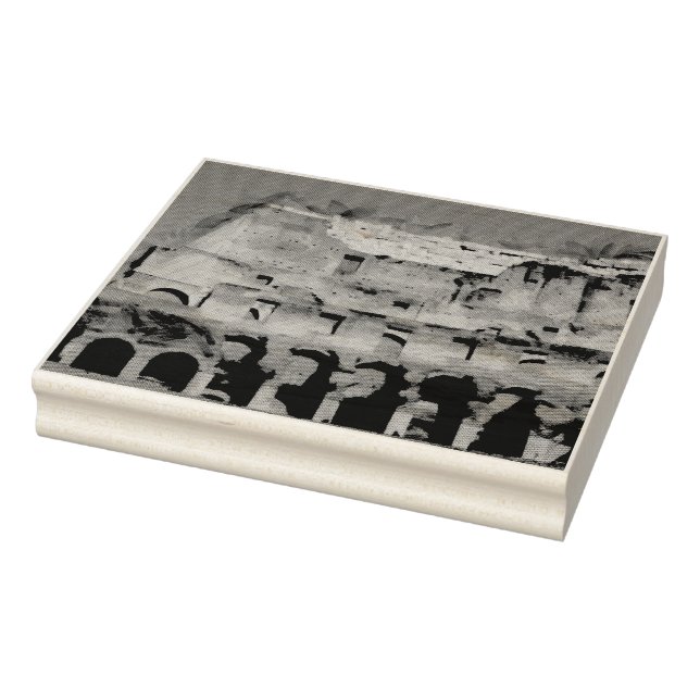 Colosseum painting, Rome Rubber Stamp (Stamp)