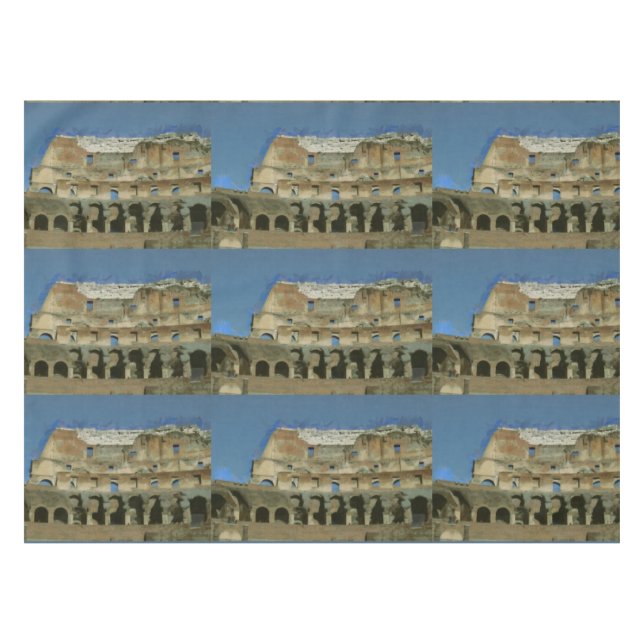 Colosseum painting, Rome Tablecloth (Front (Horizontal))