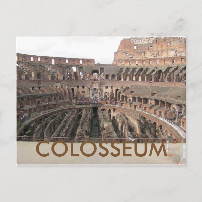 COLOSSEUM POSTCARD (Front)