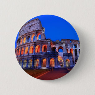 Colosseum Rome 6 Cm Round Badge