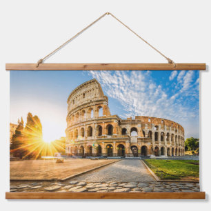 Colosseum Rome Italy  Hanging Tapestry