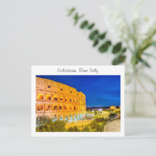 Colosseum -Rome Italy  Postcard