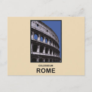 Colosseum Rome Italy Postcard