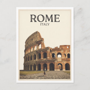 Colosseum, Rome Italy Postcard