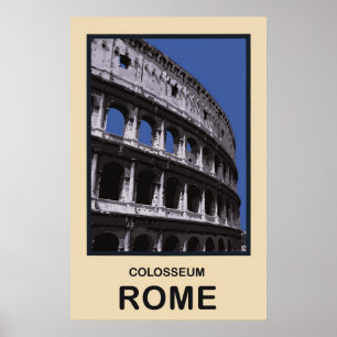 Colosseum Rome Italy Poster