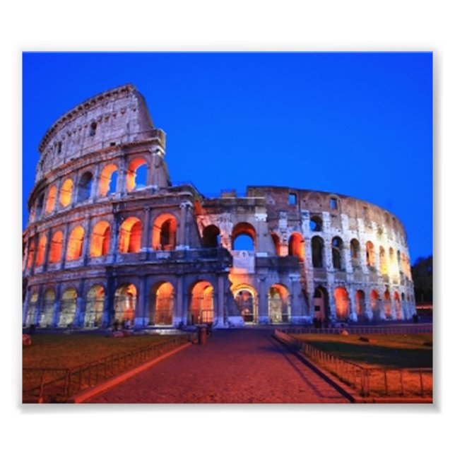Colosseum Rome Photo Print (Front)