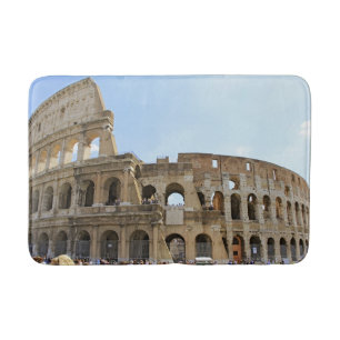 Colosseum Rome Photography Bath Mat