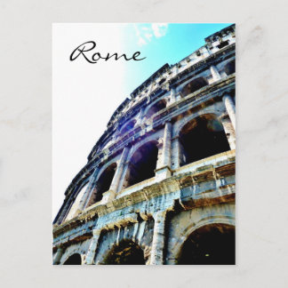 Colosseum, Rome, Postcard