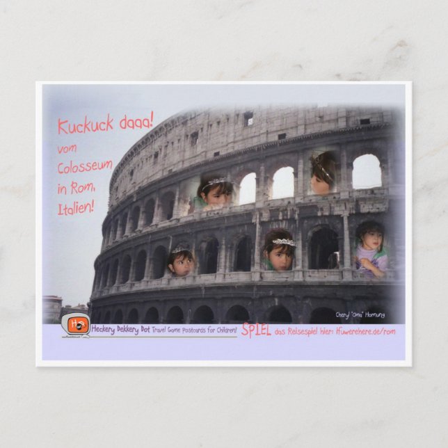 Colosseum - Rome Postcard (Front)
