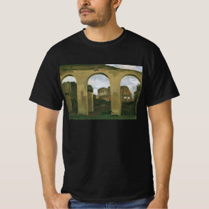 Colosseum Seen through the Arcades in Rome, Italy T-Shirt