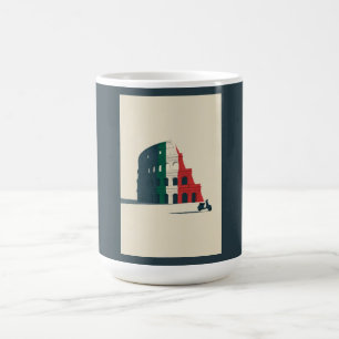 Colosseum Tricolore Classic Mug -  Rome