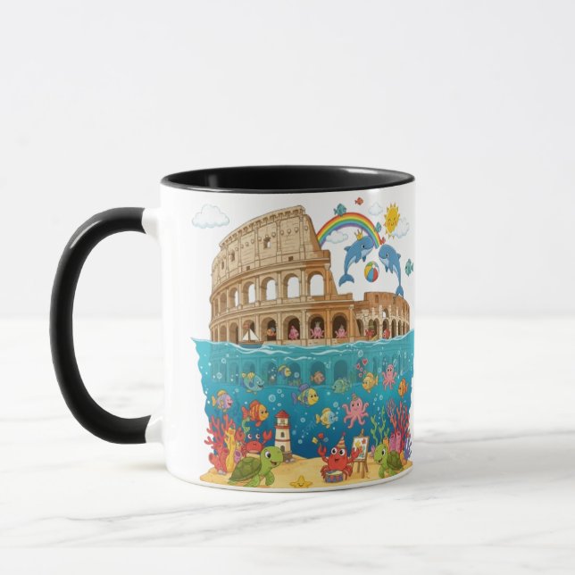 Colosseum Underwater Kingdom2: Magical Rome Sea Li Mug (Left)