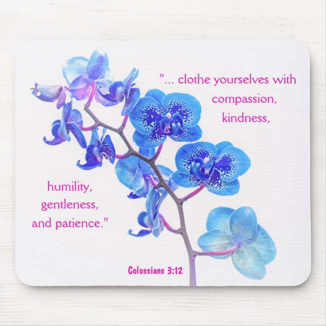 Colossians 3:12 Mousepad (Front)