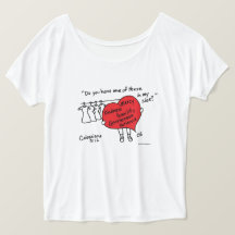 Colossians 3:12, Red Heart Women's T-Shirt