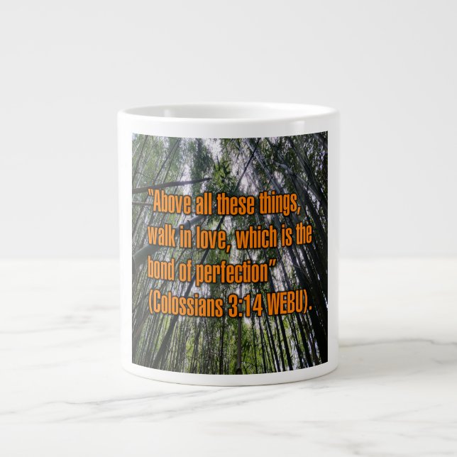 Colossians 3:14 WEBU Mug (Front)