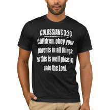 Colossians 3:20 Children Obey Your Parents KJV