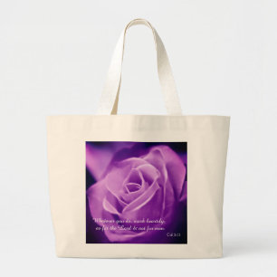 Colossians Large Tote Bag